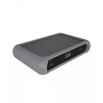 ICY BOX IB-HUB801-TB4 Thunderbolt 4 40000 Mbit/s Antracīta, Melns