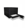 ICY BOX IB-574SSK-12G 8.89 cm (3.5 collu) aizmugures panelis, melns