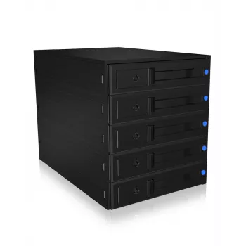 ICY BOX IB-575SSK-12G 8.89 cm (3.5 collu) aizmugures plate melna