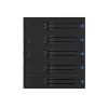 ICY BOX IB-575SSK-12G 8.89 cm (3.5 collu) aizmugures plate melna