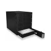 ICY BOX IB-575SSK-12G 8.89 cm (3.5 collu) aizmugures plate melna