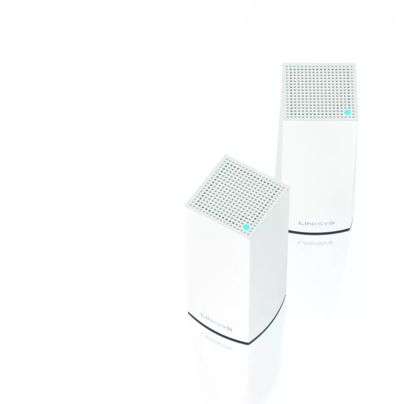 Linksys AX5400 visa mājas Mesh WiFi 6 divu joslu sistēma, 2 mezglu komplekts