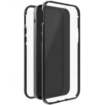 Hama 360° Glass mobilā tālruņa maciņš 15.5 cm (6.1 collas) Vāciņš Melns, Caurspīdīgs
