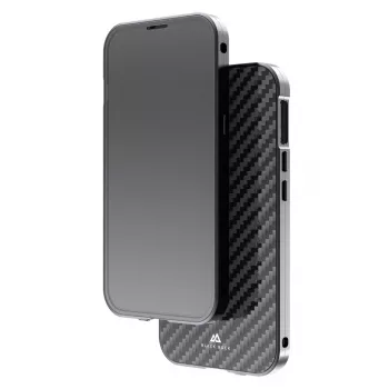 Hama 360° Glass mobilā telefona maciņš 15,5 cm (6,1 collas) Vāciņš Melns, Caurspīdīgs