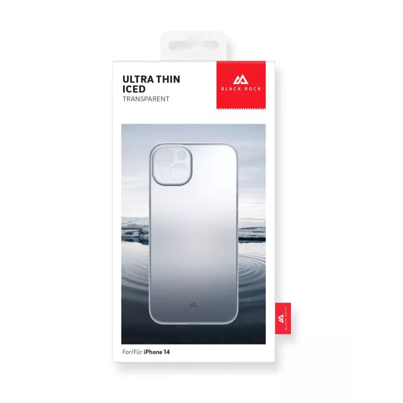 Hama Ultra Thin Iced mobilā tālruņa futrālis 15.5 cm (6.1 collas) Vāciņš Caurspīdīgs