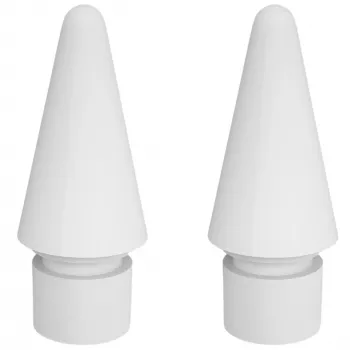 DEQSTER Lite rezerves uzgaļi – Iepakojumā 2, Uzgalis, Balts, Polivinilhlorīds (PVC), DEQSTER Pencil Lite, Ķīna, 15,1 mm