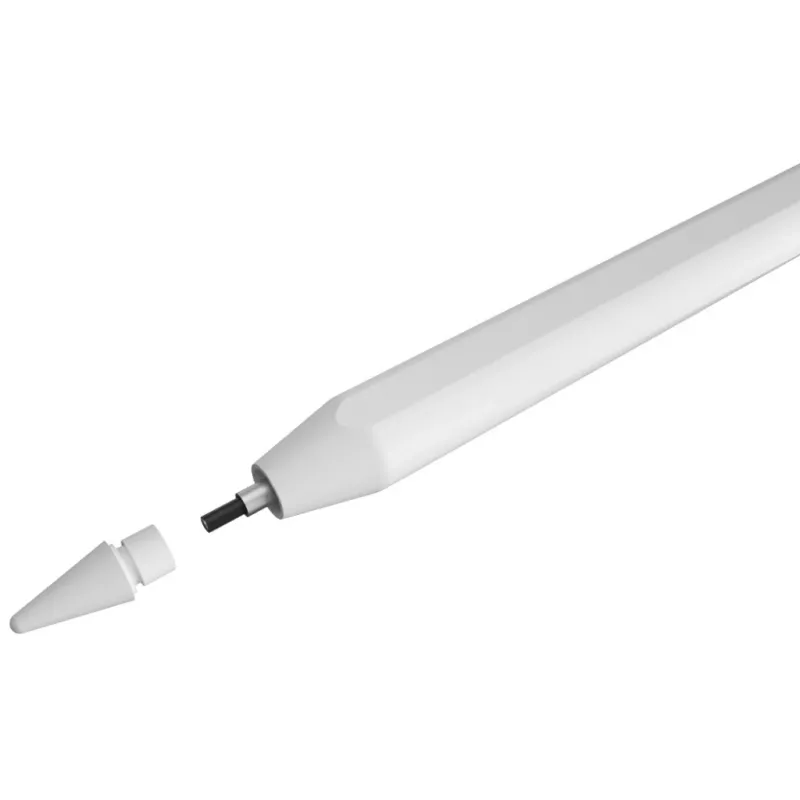 DEQSTER Lite rezerves uzgaļi – Iepakojumā 2, Uzgalis, Balts, Polivinilhlorīds (PVC), DEQSTER Pencil Lite, Ķīna, 15,1 mm