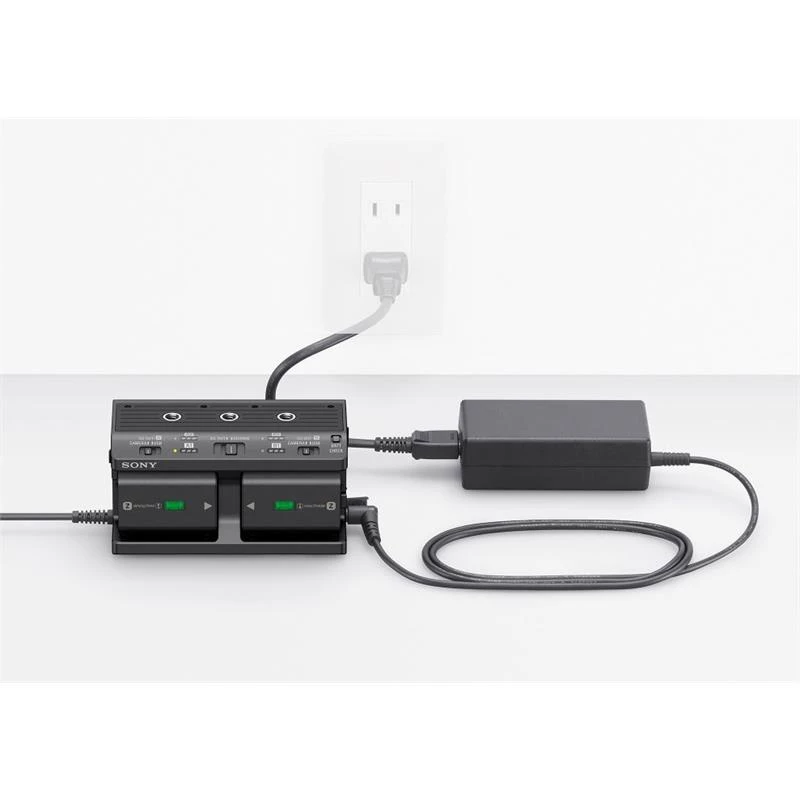 Sony NPA-MQZ1K vairāku akumulatoru adapteru komplekts, 2 USB izejas