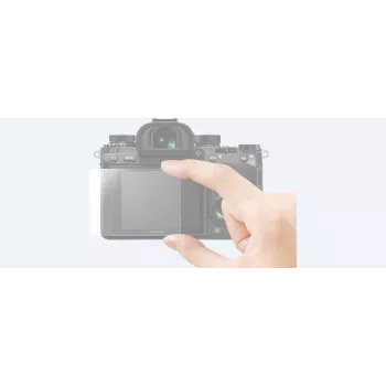 Sony PCK-LG1, Sony, α9, caurspīdīgs ekrāna aizsargs, 1 gab., Ekrāna aizsargs