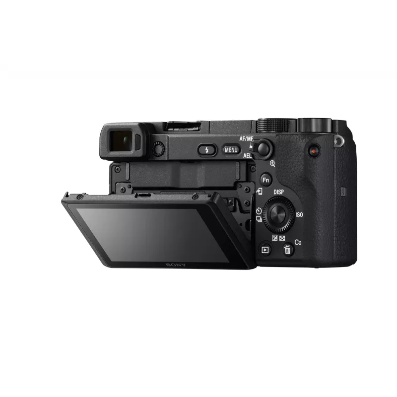 Sony α 6400 + SEL18135 MILC 24,2 MP CMOS 6000 x 4000 pikseļi Melns