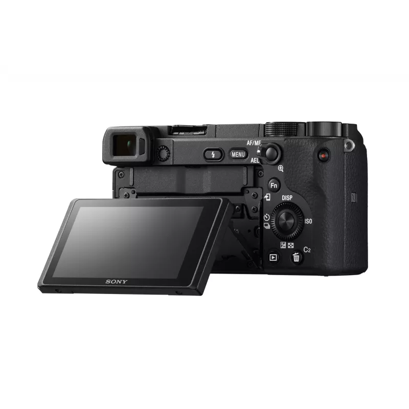 Sony α 6400 + SEL18135 MILC 24,2 MP CMOS 6000 x 4000 pikseļi Melns