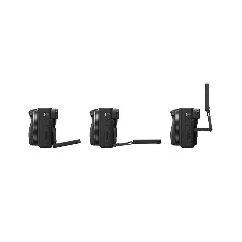 Sony α 6400 + SEL18135 MILC 24,2 MP CMOS 6000 x 4000 pikseļi Melns