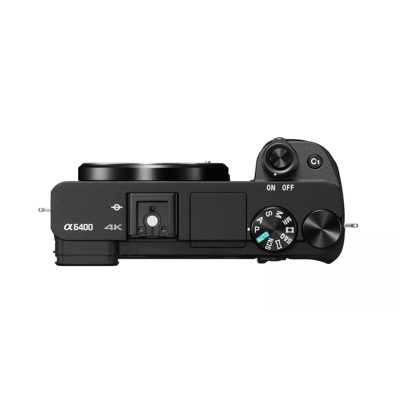 Sony α 6400 + SEL18135 MILC 24,2 MP CMOS 6000 x 4000 pikseļi Melns