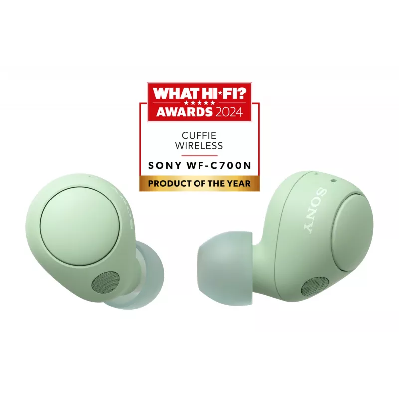 Sony WF-C700N austiņas True Wireless Stereo (TWS) Ievietojamās Zvani/Mūzika Bluetooth Zaļa