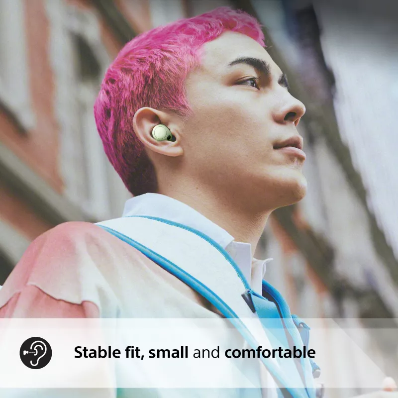 Sony WF-C700N austiņas True Wireless Stereo (TWS) Ievietojamās Zvani/Mūzika Bluetooth Zaļa