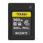 CFexpress A tipa atmiņas karte Sony CEA-M960T — 960 GB, Lasīšana 800 MB/s, Ierakstīšana 700 MB/s, putekļu/triecienu/mitruma izturīga