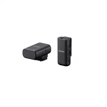 Sony ECM-W3S melns digitālais kameru mikrofons
