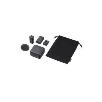 Sony ECM-W3S melns digitālais kameru mikrofons