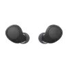 Austiņas Sony WF-C510 ievietojamas īstas bezvadu austiņas, Bluetooth 5.3, IPX4, 6 mm draiveri, 22 h akumulatora darbības laiks (ar uzlādes futrāli) — melnas