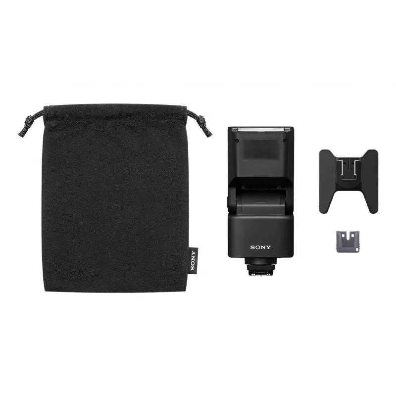 Kompakta zibspuldze Sony HVL-F28RMA melna 0,1 s uzlādes laiks AA baterija