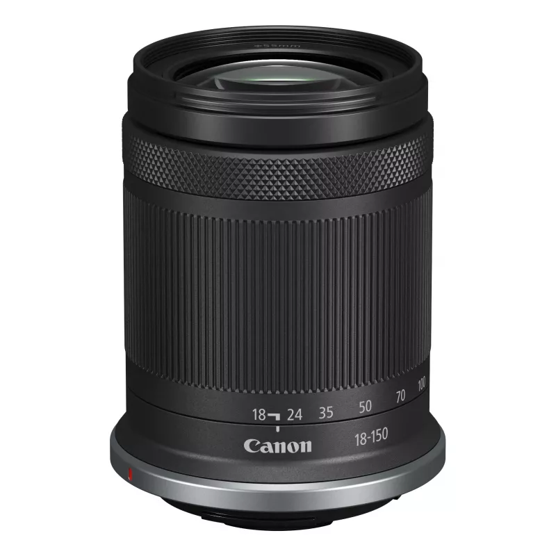 Canon RF-S 18-150 mm f3.5-6.3 IS STM MILC platleņķa objektīvs, melns