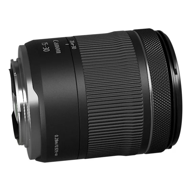 Canon RF 15-30 mm f4.5-6.3 IS STM MILC īpaši platleņķa objektīvs melns