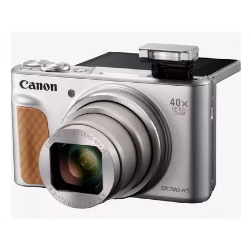 Canon PowerShot SX740 HS Lite Edition 1/2.3 collu kompaktkamera 20,3 MP CMOS 5184 x 3888 pikseļi Sudraba