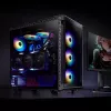 PC Case XPG BATTLECRUISER Midi Tower Melns
