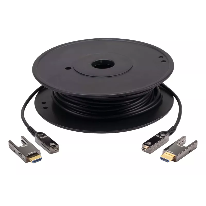 ATEN VE7835A HDMI kabelis 100 m HDMI Type-A/HDMI Type-D melns
