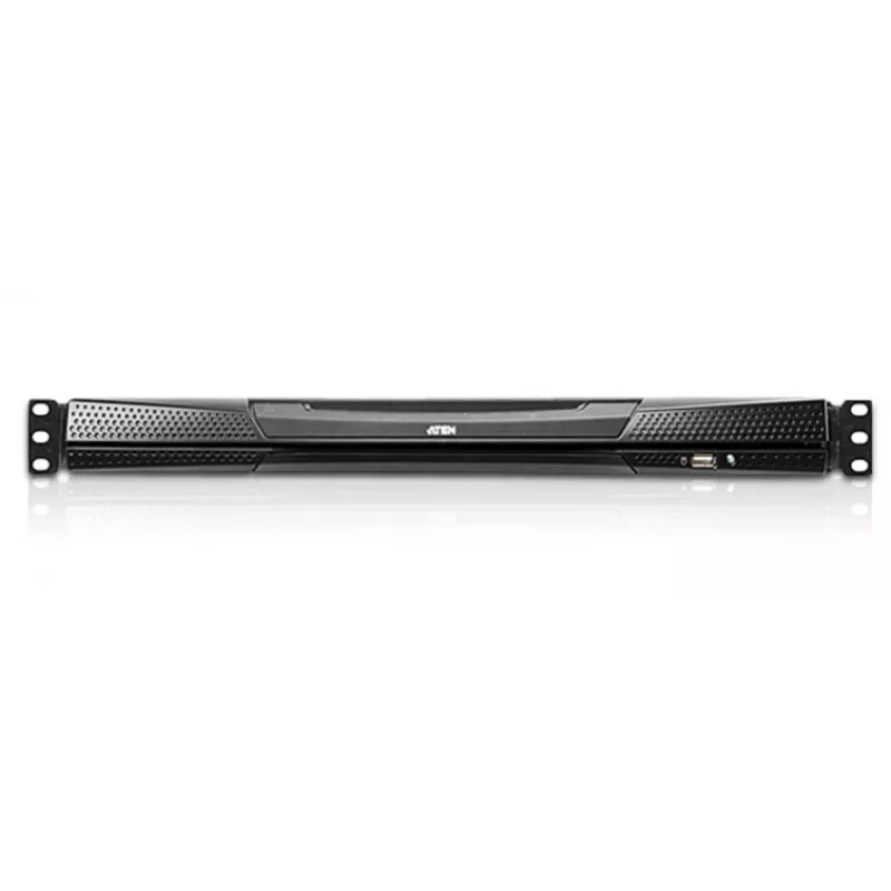 ATEN KL1508AN plaukta konsole 48,3 cm (19 collas) melna 1U