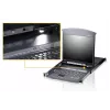ATEN KL1508AN plaukta konsole 48,3 cm (19 collas) melna 1U