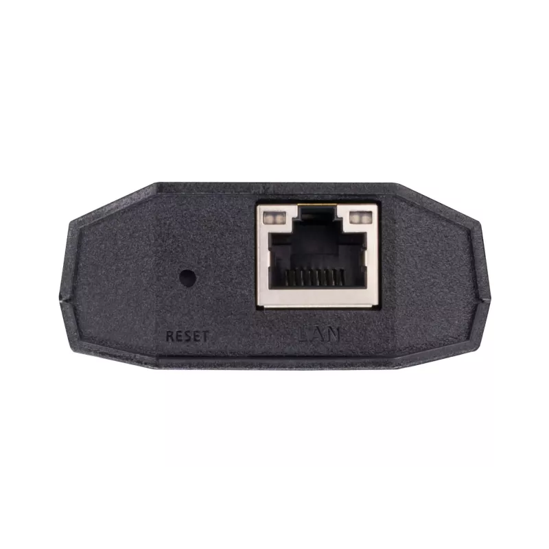 ATEN USB VGA KVM over IP Mini, 1920 x 1200 pikseļi, Ethernet LAN, 3,47 W, melna, violeta