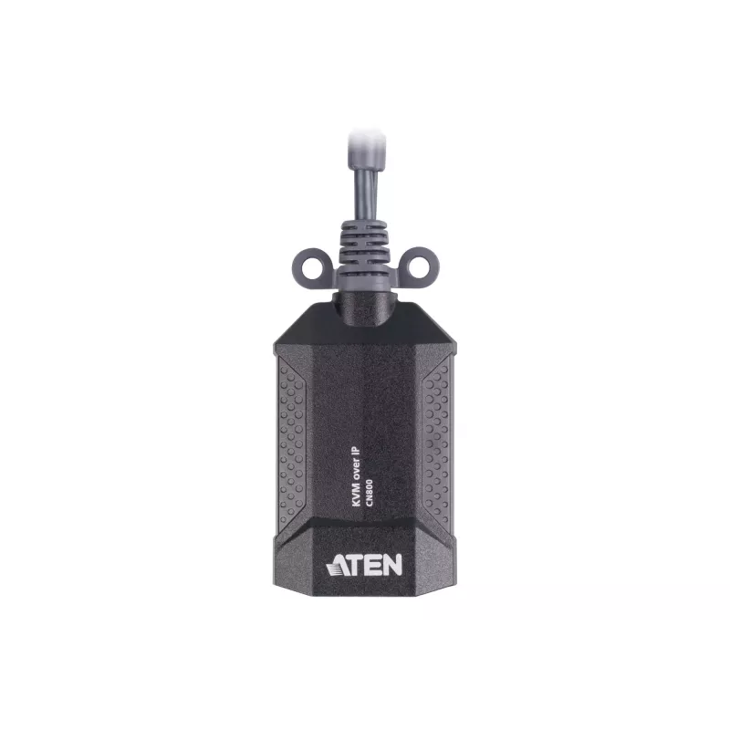 ATEN USB VGA KVM over IP Mini, 1920 x 1200 pikseļi, Ethernet LAN, 3,47 W, melna, violeta