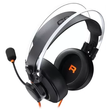 COUGAR TOURNAMENT austiņas ar vadu galvas lentes Gaming melnas