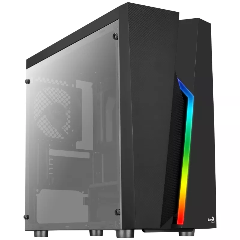 Aerocool Bolt Mini Mini tornis melns