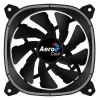 Aerocool ASTRO12 PC ventilators 12cm LED RGB pretvibrācijas 6 kontaktu melns