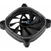 Aerocool ASTRO12 PC ventilators 12cm LED RGB pretvibrācijas 6 kontaktu melns