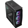 Aerocool Aero One Mini Frost Mini Tower Melns