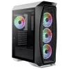 Aerocool AEROONEDUOWHV1 Gaming ATX Case 4xARGB ventilatori balts, Midi Tornis, PC, Balts, ATX, micro ATX, Mini-ITX, Akrilnitrila butadiēna stirols (ABS), SPCC, Spēlēm