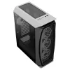 Aerocool AEROONEDUOWHV1 Gaming ATX Case 4xARGB ventilatori balts, Midi Tornis, PC, Balts, ATX, micro ATX, Mini-ITX, Akrilnitrila butadiēna stirols (ABS), SPCC, Spēlēm