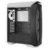 Aerocool AEROONEDUOWHV1 Gaming ATX Case 4xARGB ventilatori balts, Midi Tornis, PC, Balts, ATX, micro ATX, Mini-ITX, Akrilnitrila butadiēna stirols (ABS), SPCC, Spēlēm