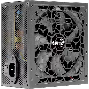 PC barošanas bloks AEROCOOL AEROB750 750W 80 PLUS Bronze nemodulārs 230V kluss melns