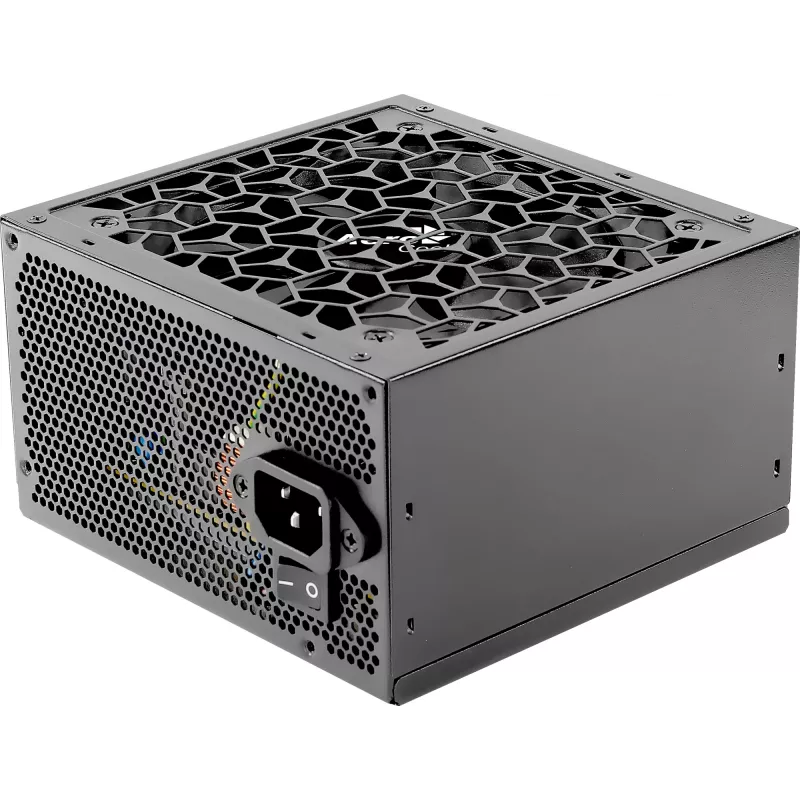 PC barošanas bloks AEROCOOL AEROB750 750W 80 PLUS Bronze nemodulārs 230V kluss melns