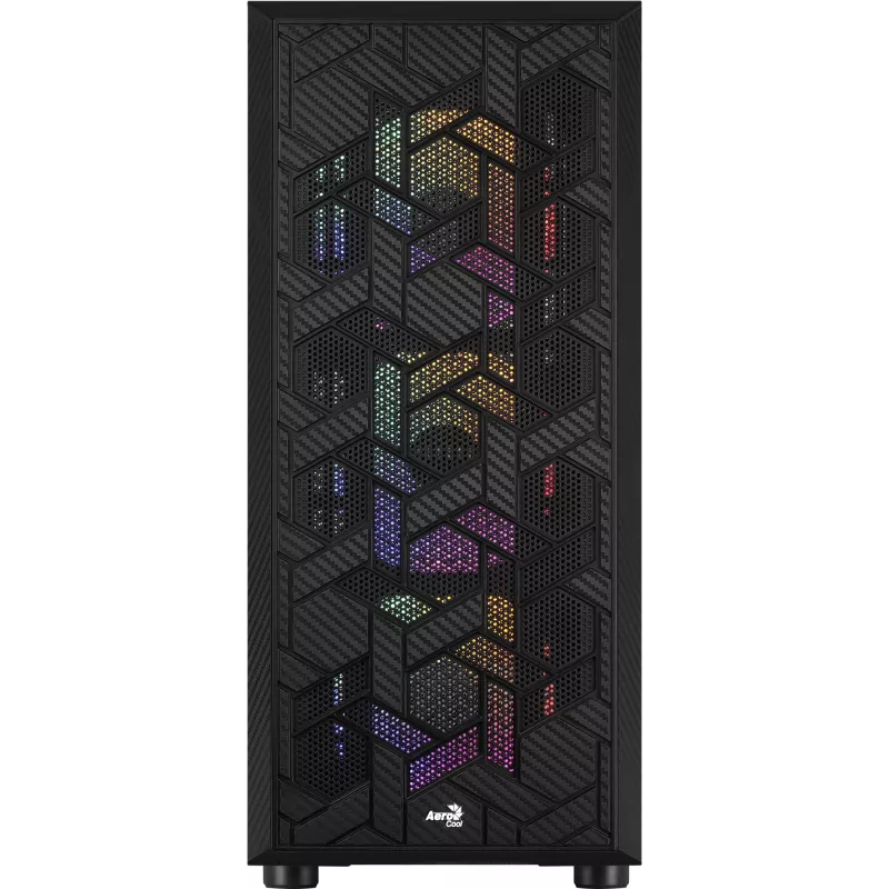 Aerocool Hive FRGB Midi Tower Melns