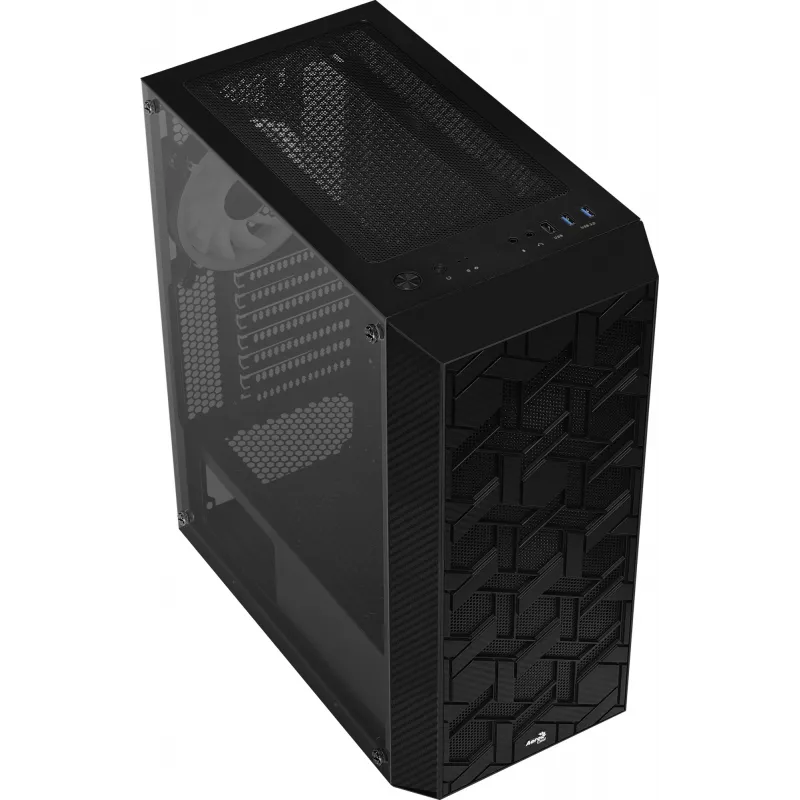 Aerocool Hive FRGB Midi Tower Melns