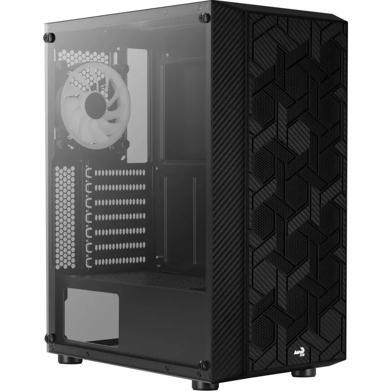 Aerocool Hive FRGB Midi Tower Melns