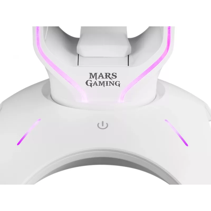 Austiņu turētājs Mars Gaming MHHPROW Balts 456 g