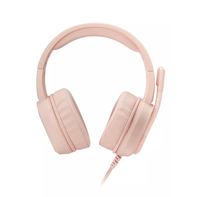 Mars Gaming MH320 austiņas ar vadu, galvas lentes tipa, USB Type-A, rozā