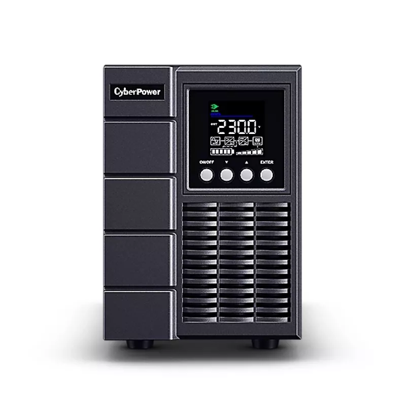 CyberPower OLS2000EA nepārtrauktās barošanas avots (UPS) dubultās pārveidošanas (tiešsaistes) 2 kVA 1800 W 4 maiņstrāvas kontaktligzdas