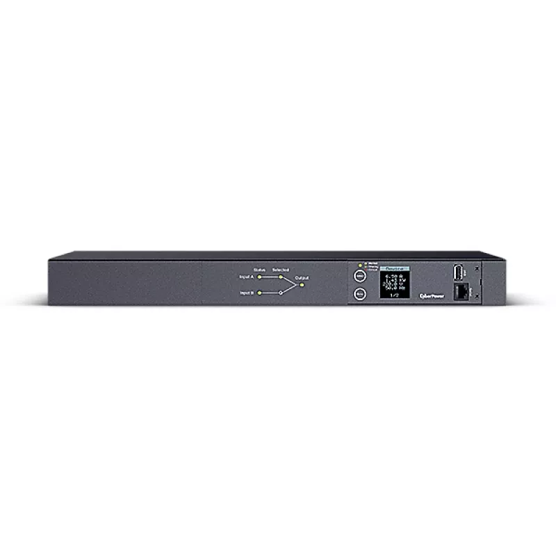 CyberPower PDU24005 elektroenerģijas sadales bloks (PDU) 10 maiņstrāvas izvadi 1U melns